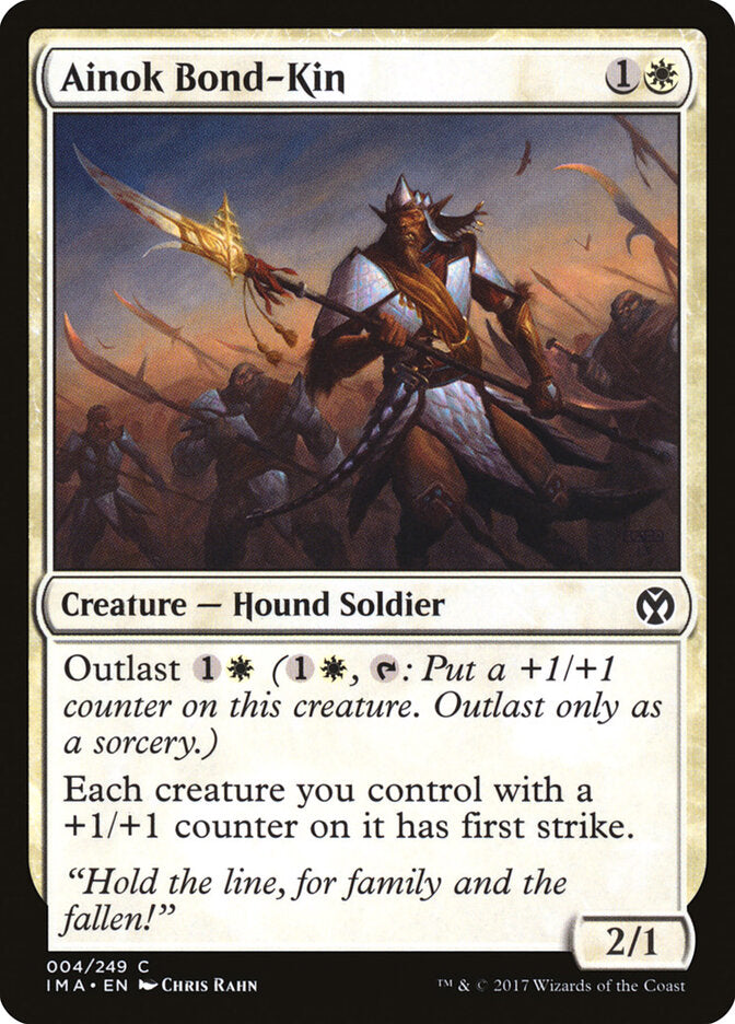 Ainok Bond-Kin (4) - Iconic Masters (IMA)