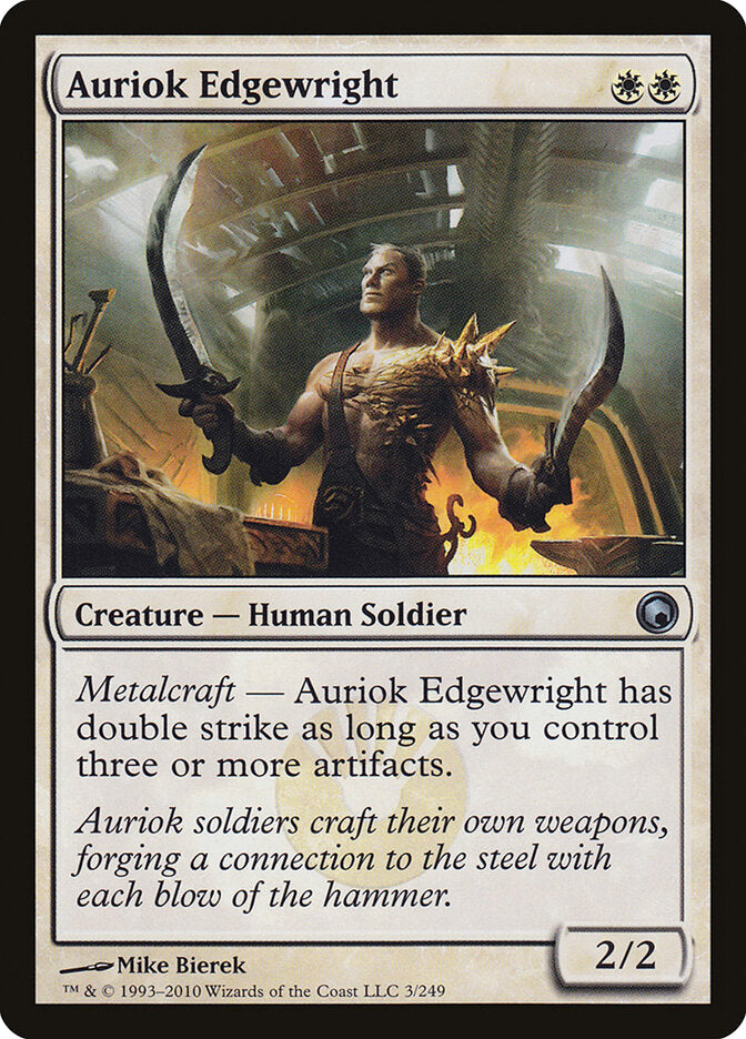 Auriok Edgewright (3) - Scars of Mirrodin (SOM)