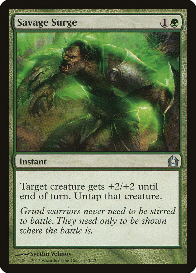 Savage Surge (133) - Return to Ravnica (RTR)