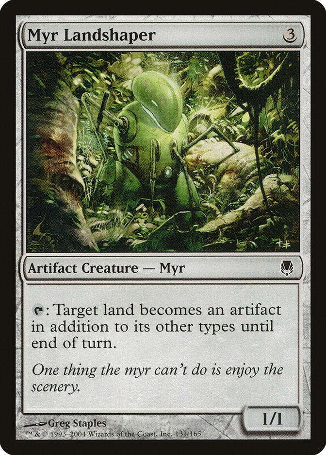 Myr Landshaper (131) - Darksteel (DST)