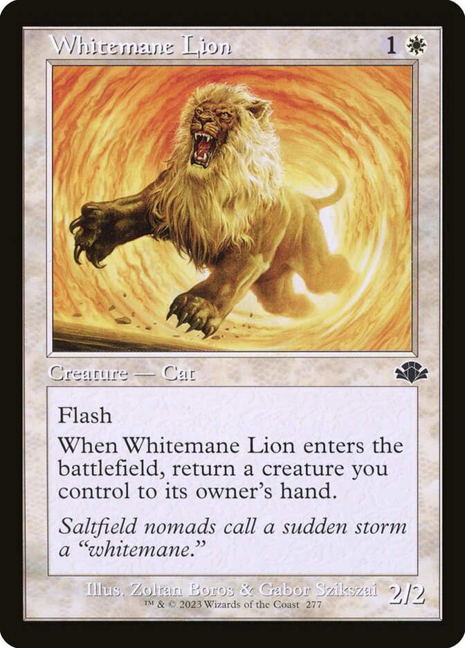 Whitemane Lion (277) - Dominaria Remastered (DMR)