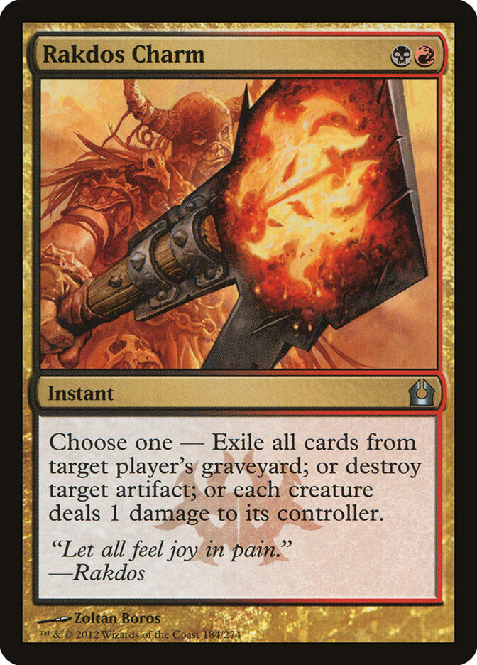 Rakdos Charm (184) - Return to Ravnica (RTR)