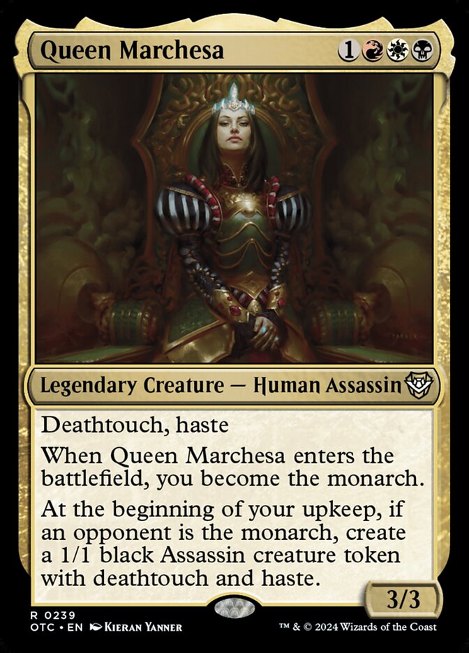 Queen Marchesa (239) - Outlaws of Thunder Junction Commander (OTC)