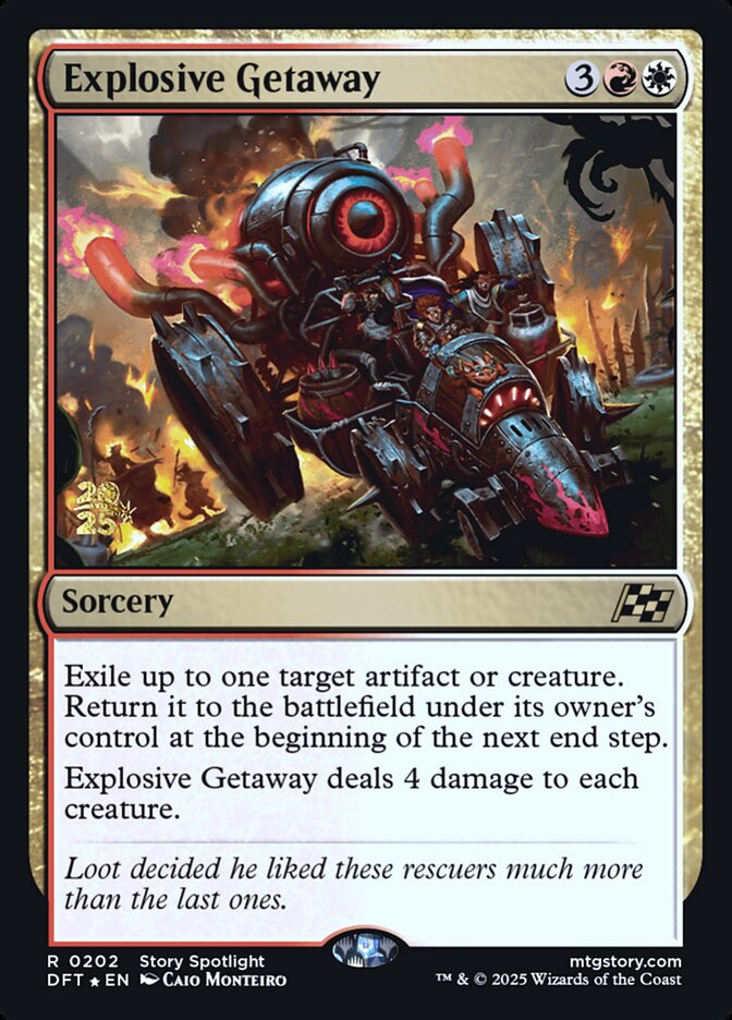 Explosive Getaway (202s) - Aetherdrift Promos (PDFT)