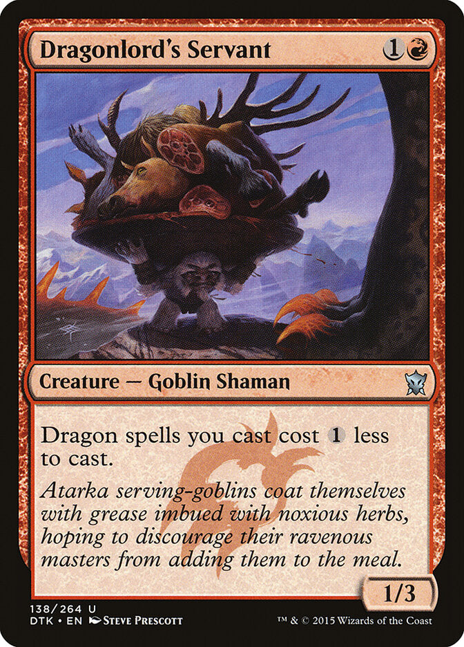 Dragonlord's Servant (138) - Dragons of Tarkir (DTK)
