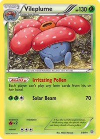 Vileplume (3) - XY - Ancient Origins (AOR)