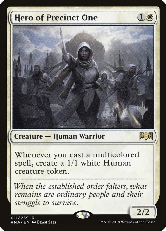 Hero of Precinct One (11p) - Ravnica Allegiance Promos (PRNA)
