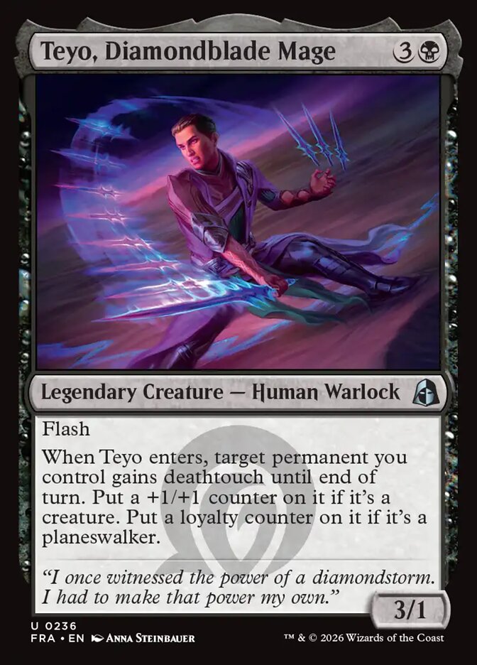 Teyo, Diamondblade Mage (236) - Reality Fracture (FRA)