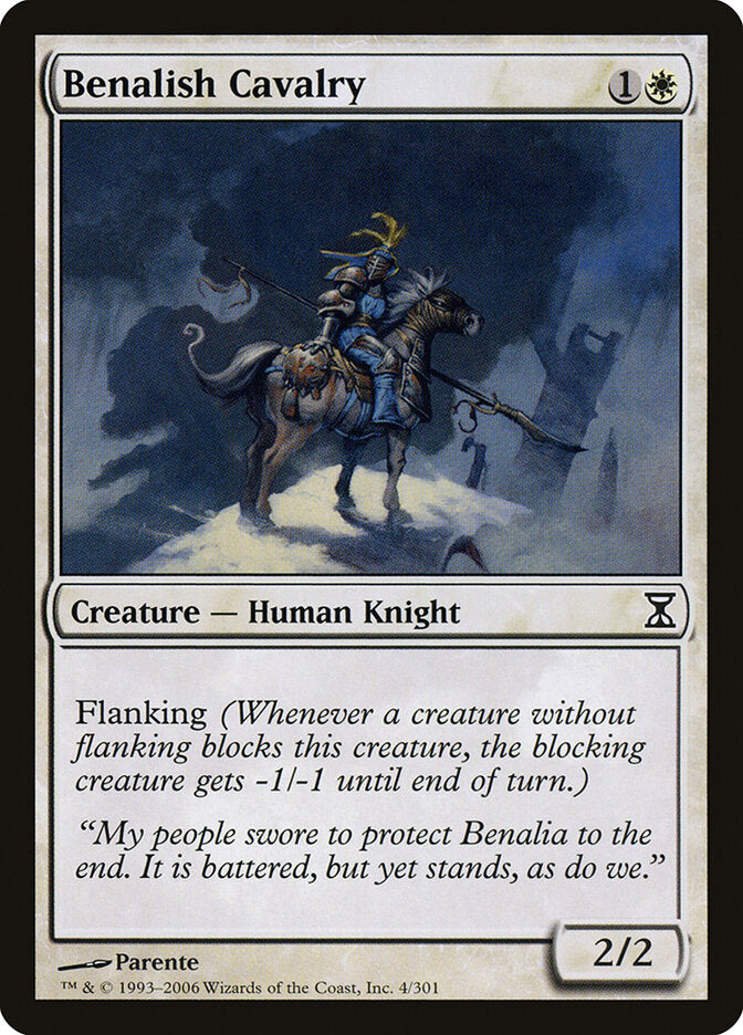 Benalish Cavalry (4) - Time Spiral (TSP)