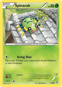 Spinarak (5) - XY - Ancient Origins (AOR)
