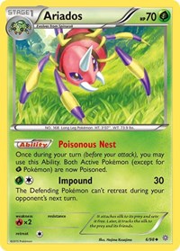 Ariados (6) - XY - Ancient Origins (AOR)
