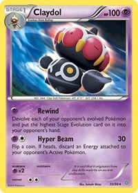 Claydol (33) - XY - Ancient Origins (AOR)