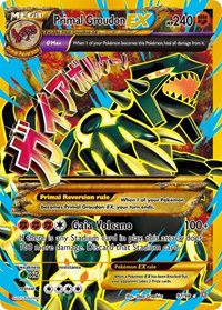 Primal Groudon EX Shiny Full Art (97) - XY - Ancient Origins (AOR)