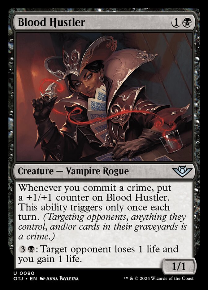 Blood Hustler (80) - Outlaws of Thunder Junction (OTJ)