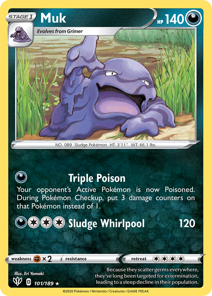 Muk (101/189) - Darkness Ablaze (DAA)