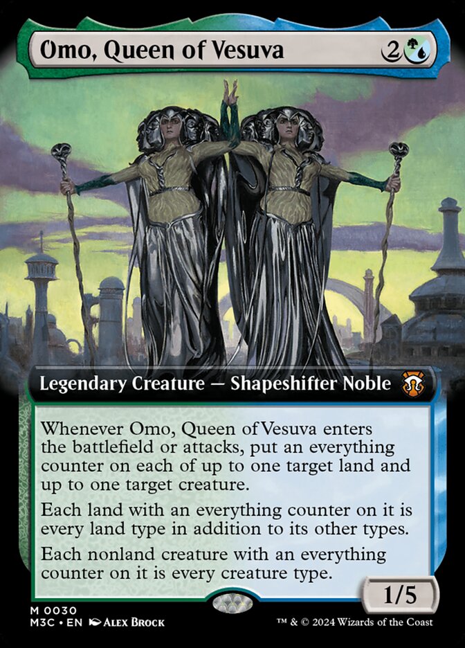 Omo, Queen of Vesuva (30) - Modern Horizons 3 Commander (M3C)