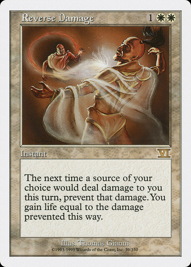 Reverse Damage (39) - Classic Sixth Edition (6ED)