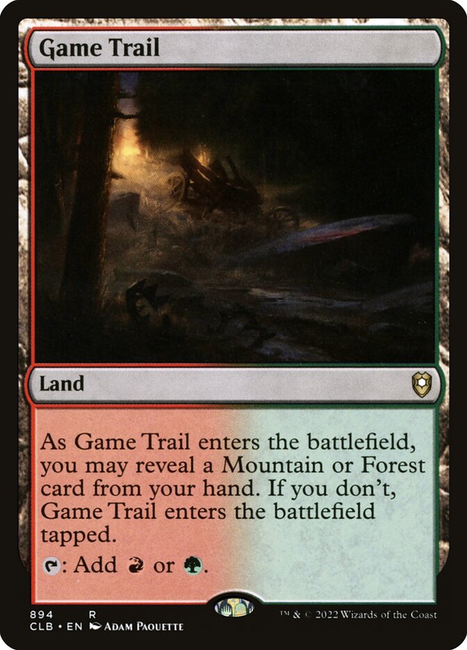 Game Trail (894) - Commander Legends: Battle for Baldur's Gate (CLB)