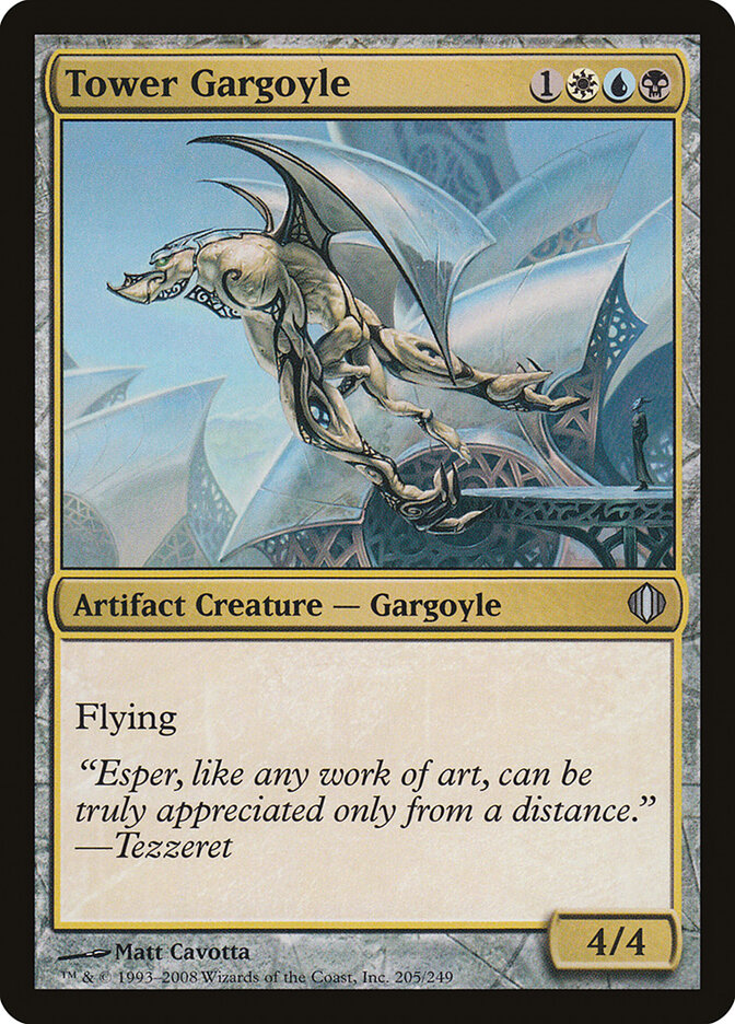 Tower Gargoyle (205) - Shards of Alara (ALA)