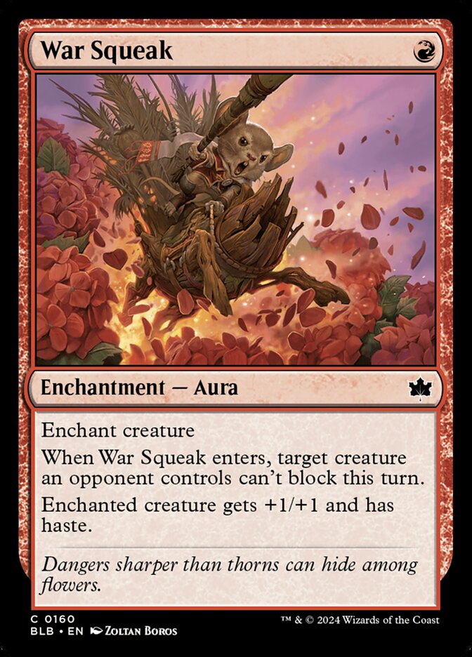 War Squeak (160) - Bloomburrow (BLB)