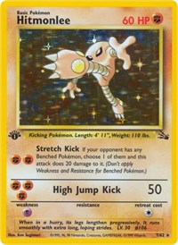 Hitmonlee (7) - Fossil (FO)