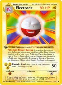 Electrode (21) - Base Set (Shadowless) (BSS)