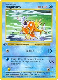 Magikarp (35) - Base Set (Shadowless) (BSS)