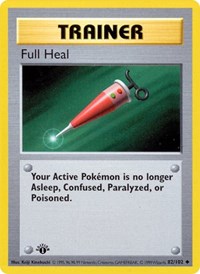 Full Heal (82) - Base Set (Shadowless) (BSS)
