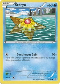 Staryu (29) - XY - BREAKthrough (BKT)