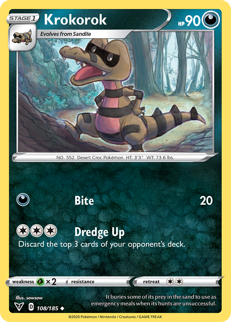 Krokorok (108/185) - Vivid Voltage (VIV)
