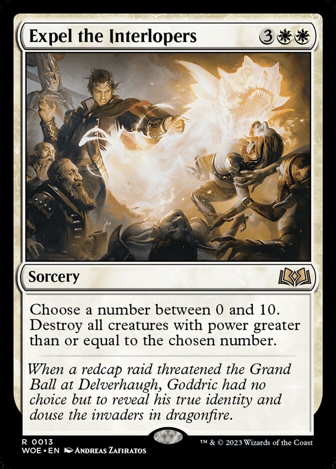 Expel the Interlopers (13) - Wilds of Eldraine (WOE)