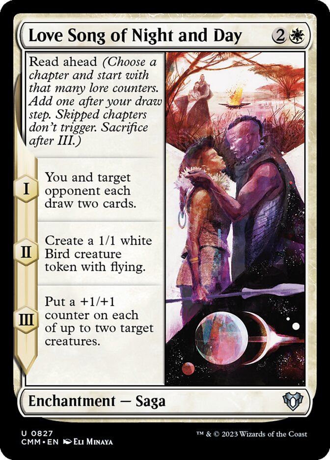 Love Song of Night and Day (827) - Commander Masters (CMM)
