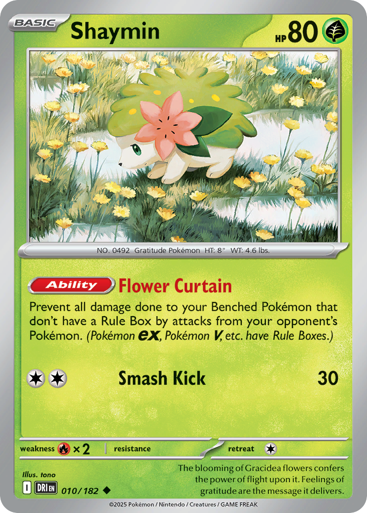 Shaymin (10/182) - Destined Rivals (DRI)