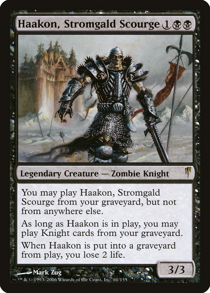 Haakon, Stromgald Scourge (61) - Coldsnap (CSP)
