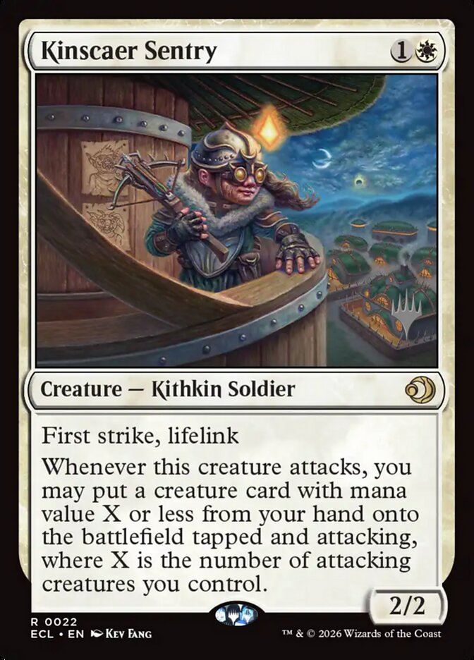 Kinscaer Sentry (22p) - Lorwyn Eclipsed Promos (PECL)