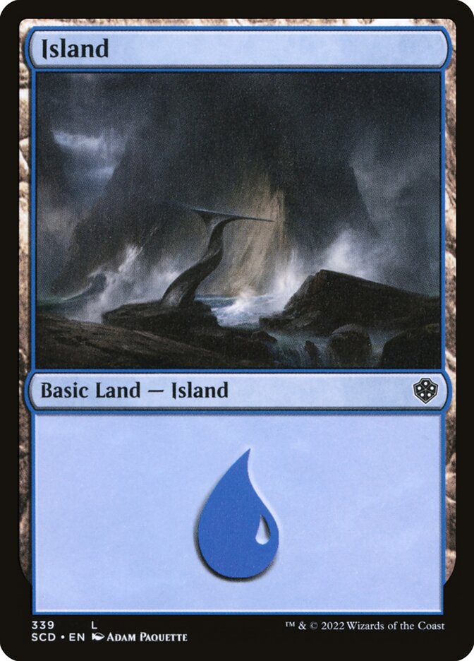 Island (339) - Starter Commander Decks (SCD)