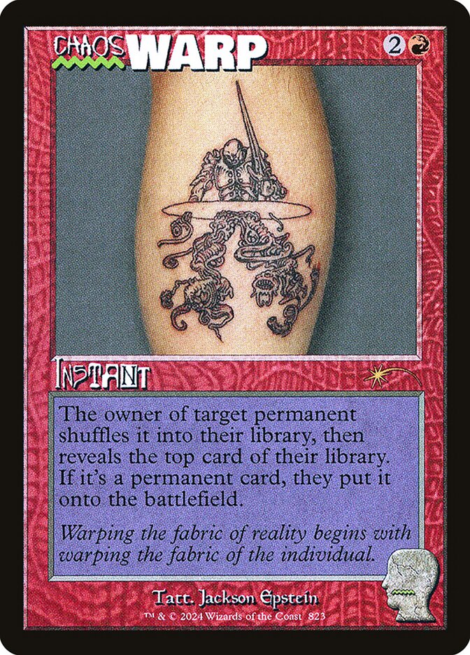 Chaos Warp (823) - Secret Lair Drop (SLD)