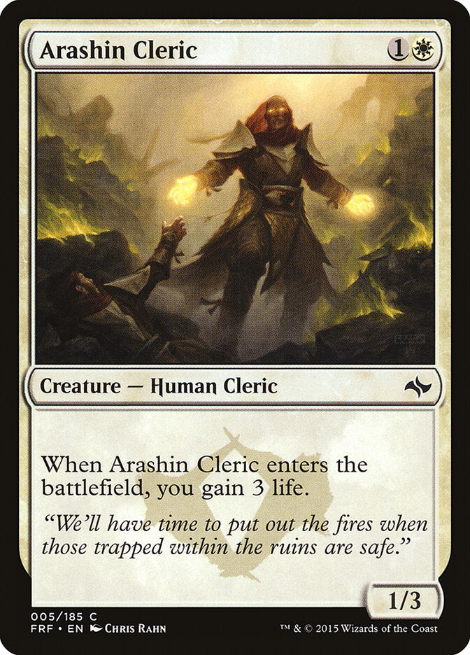 Arashin Cleric (5) - Fate Reforged (FRF)