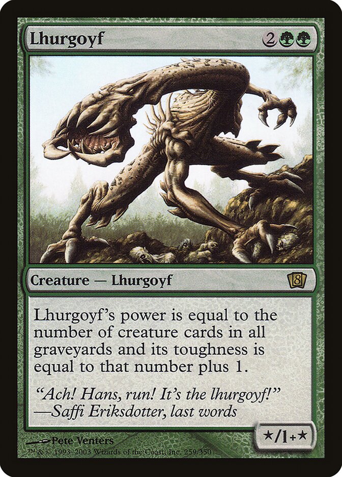 Lhurgoyf (259) - Eighth Edition (8ED)