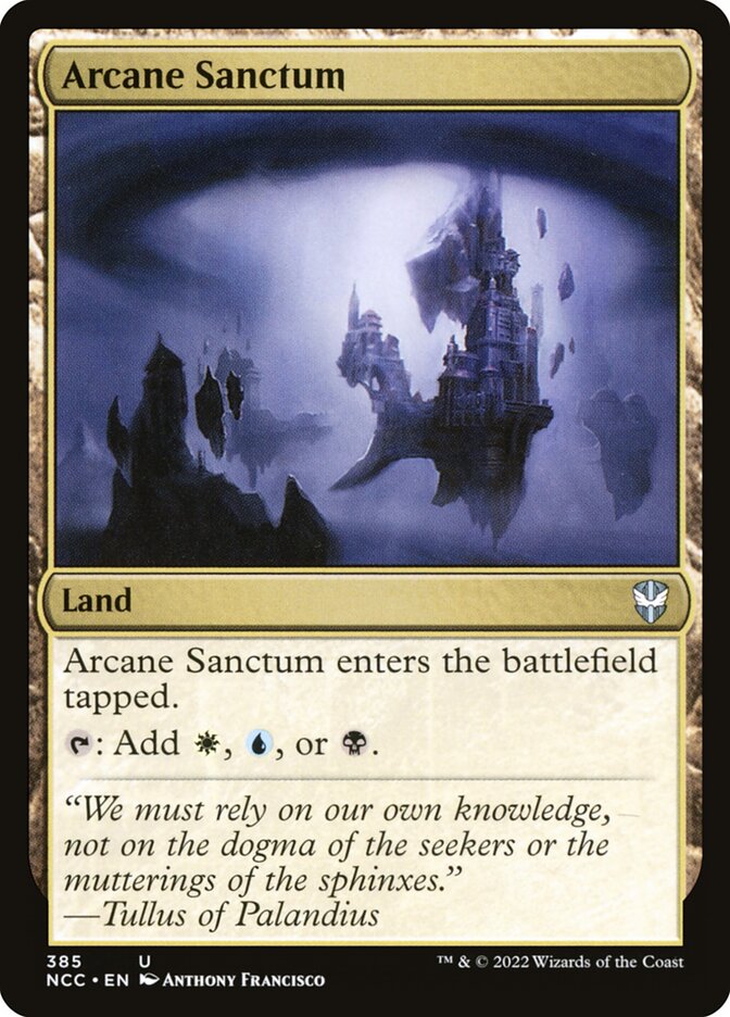 Arcane Sanctum (385) - New Capenna Commander (NCC)