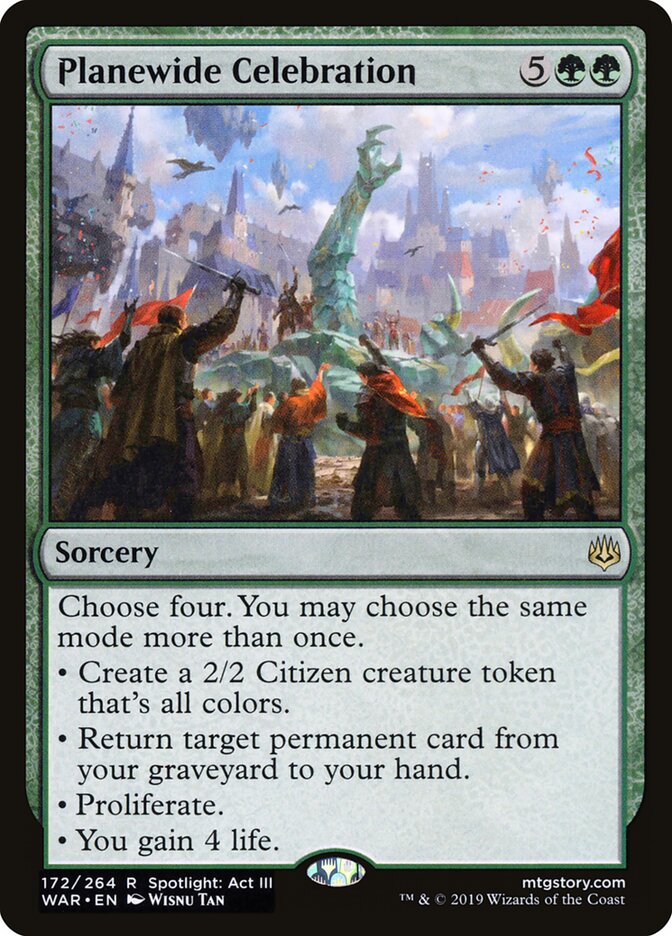 Planewide Celebration (172) - War of the Spark (WAR)