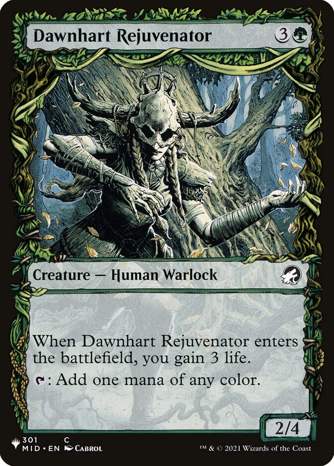 Dawnhart Rejuvenator (MID-301) - The List (PLST)
