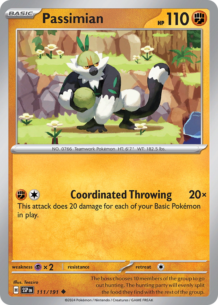 Passimian (111/191) - Surging Sparks (SSP)