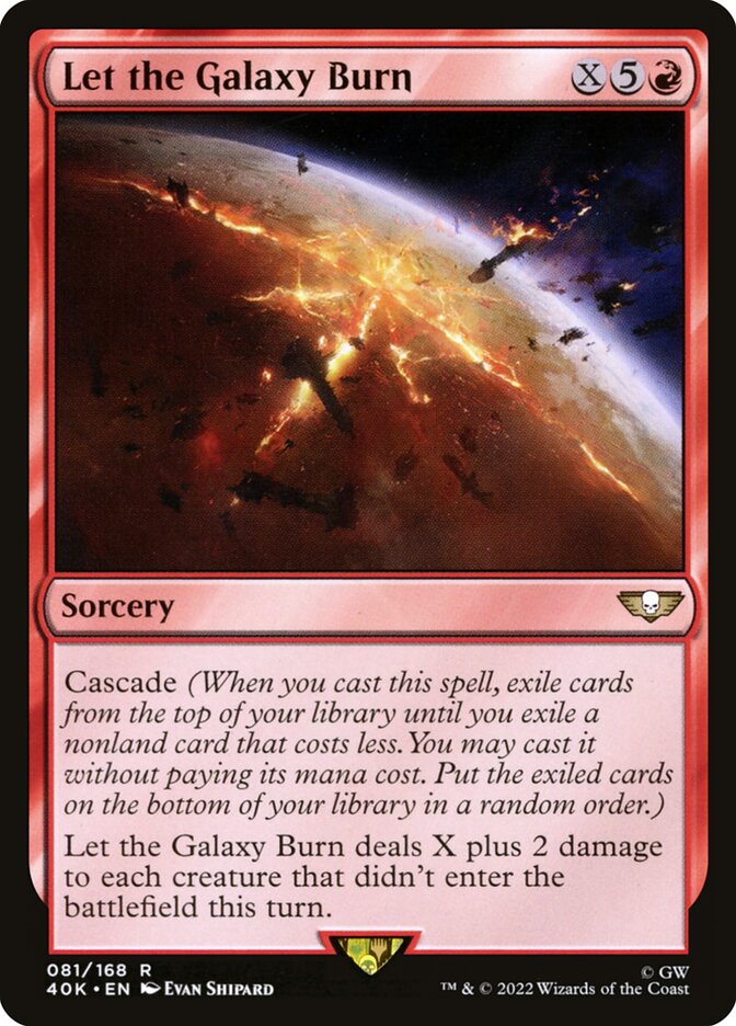 Let the Galaxy Burn (81) - Warhammer 40,000 Commander (40K)