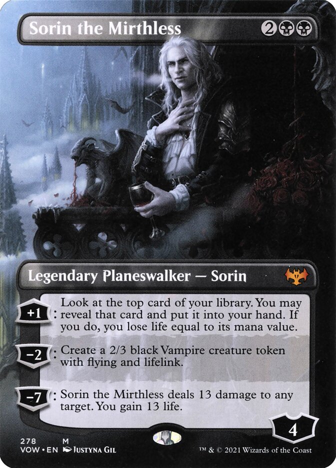 Sorin the Mirthless (278) - Innistrad: Crimson Vow (VOW)
