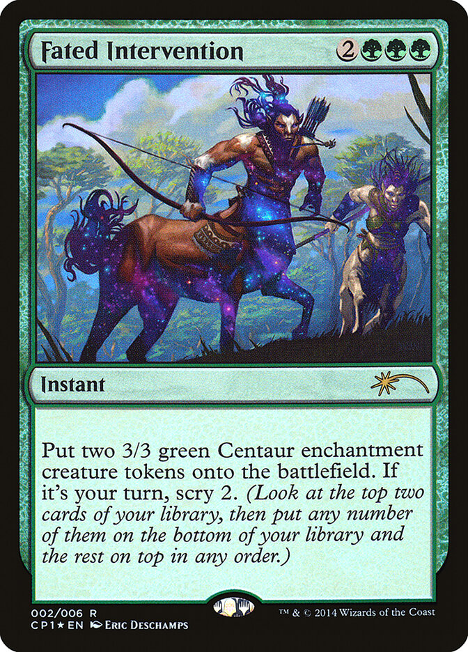 Fated Intervention (2) - Magic 2015 Clash Pack (CP1)