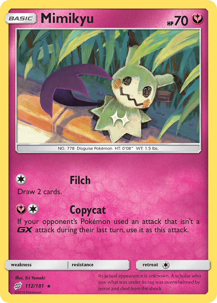 Mimikyu (112/181) - Team Up (TEU)