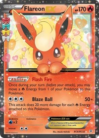 Flareon EX (RC6) - Generations: Radiant Collection (GEN)