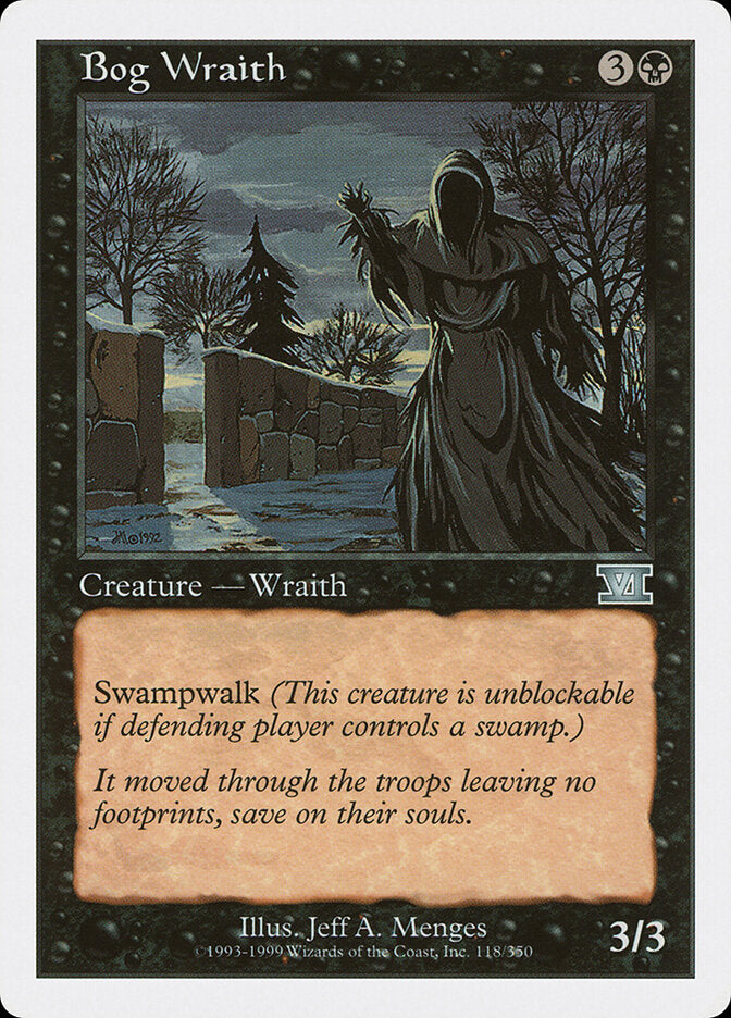 Bog Wraith (118) - Classic Sixth Edition (6ED)