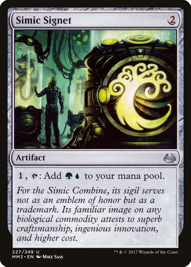 Simic Signet (227) - Modern Masters 2017 (MM3)